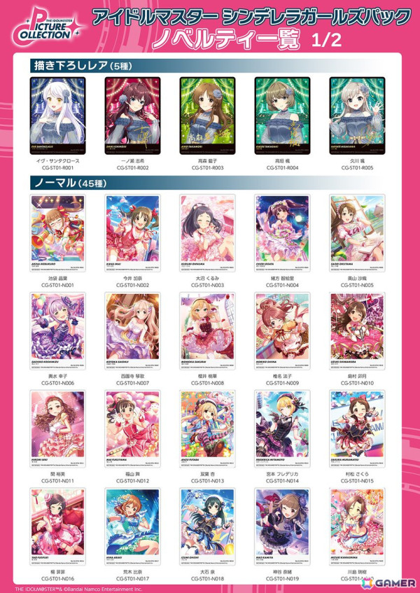 「アイドルマスター シンデレラガールズ POPUP SHOP in AmiAmi」が8月30日より開催！「Portrait」をテーマに描き下ろしたイラストのグッズもの画像7