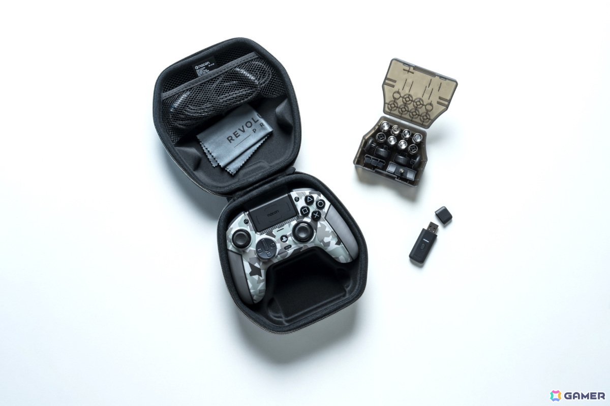 「NACON REVOLUTION 5 PRO コントローラー」新色のカモブラック、カモグリーン、カモホワイトがAmazon独占で11月21日に発売！の画像12