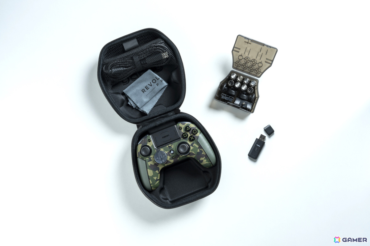 「NACON REVOLUTION 5 PRO コントローラー」新色のカモブラック、カモグリーン、カモホワイトがAmazon独占で11月21日に発売！の画像8