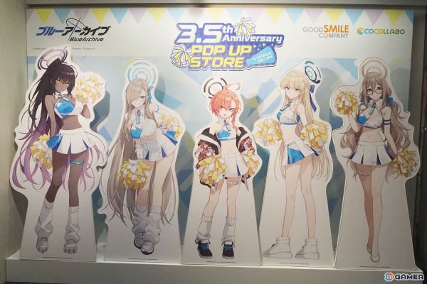 「ブルーアーカイブ 3.5th Anniversary POP UP STORE inアキバCOギャラリー」内覧レポート！今後発売予定の「ブルアカ」フィギュアを中心とした展示を楽しめるの画像2