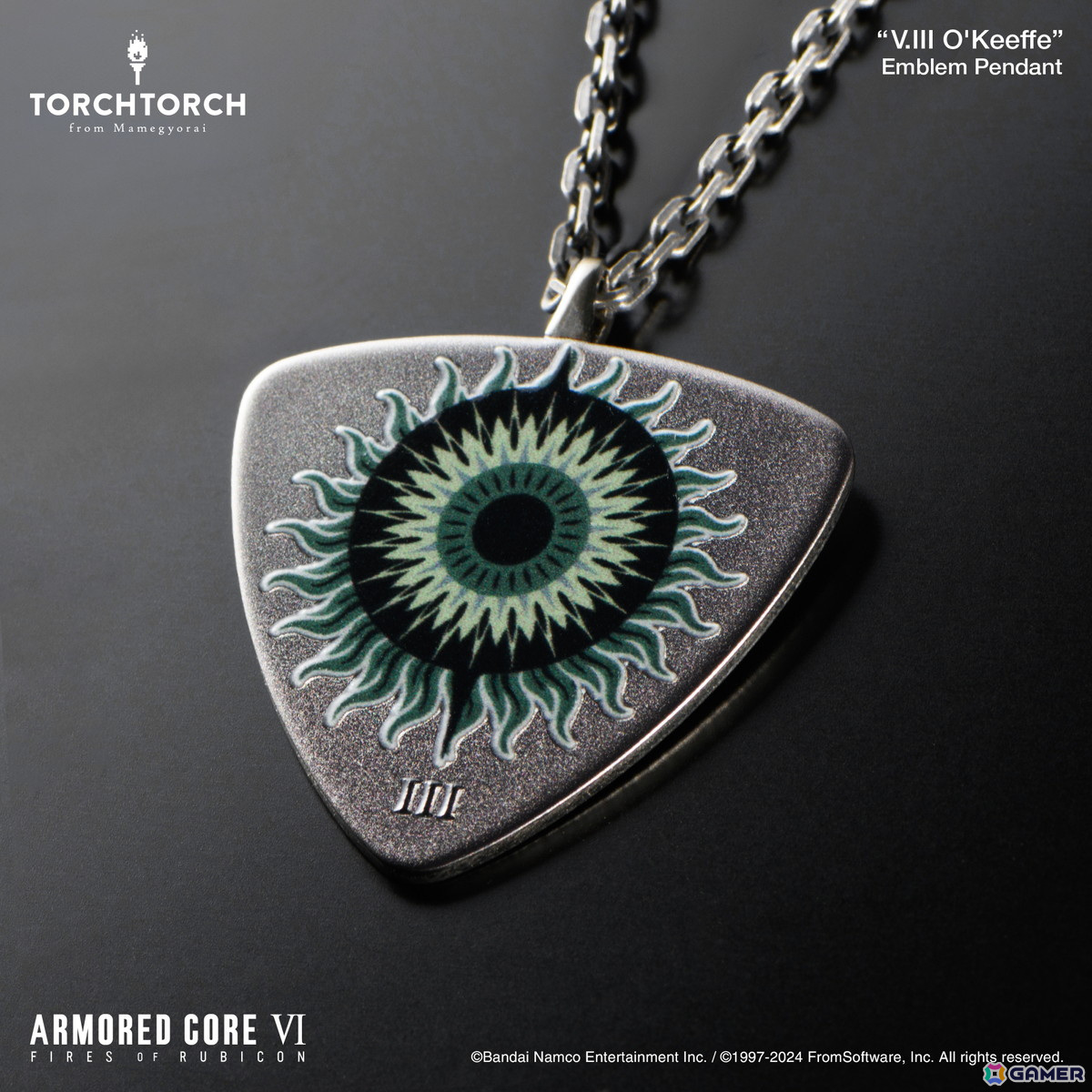 「ARMORED CORE VI FIRES OF RUBICON」とTORCH TORCHのコラボによる“ヴェスパー部隊”メンバー8名のエンブレムペンダントが予約受付スタート！の画像4