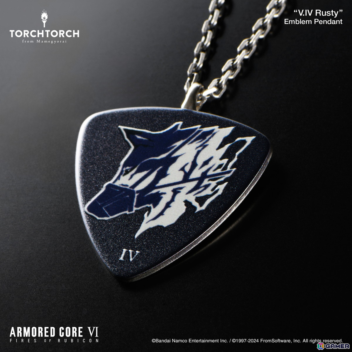 「ARMORED CORE VI FIRES OF RUBICON」とTORCH TORCHのコラボによる“ヴェスパー部隊”メンバー8名のエンブレムペンダントが予約受付スタート！の画像5