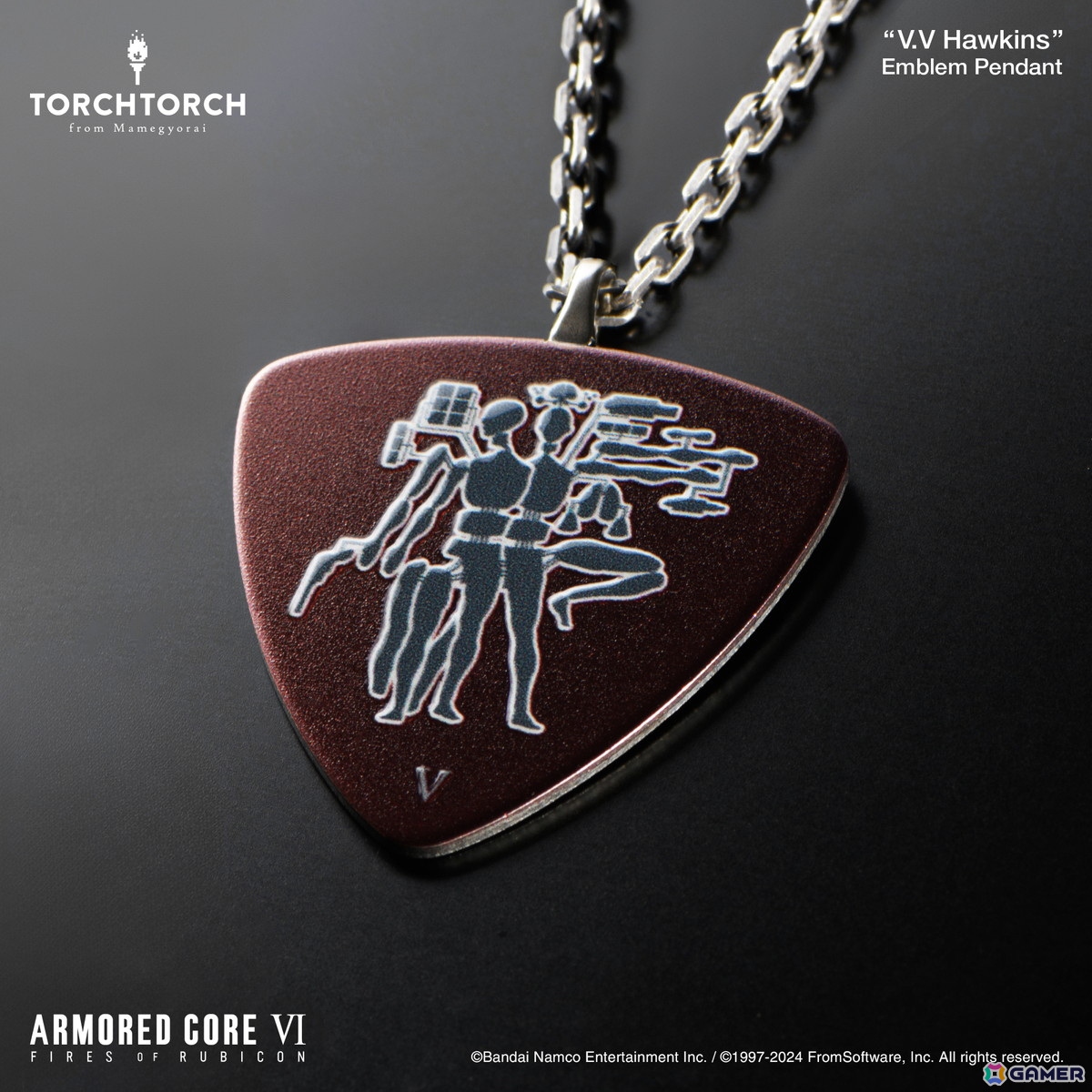 「ARMORED CORE VI FIRES OF RUBICON」とTORCH TORCHのコラボによる“ヴェスパー部隊”メンバー8名のエンブレムペンダントが予約受付スタート！の画像6