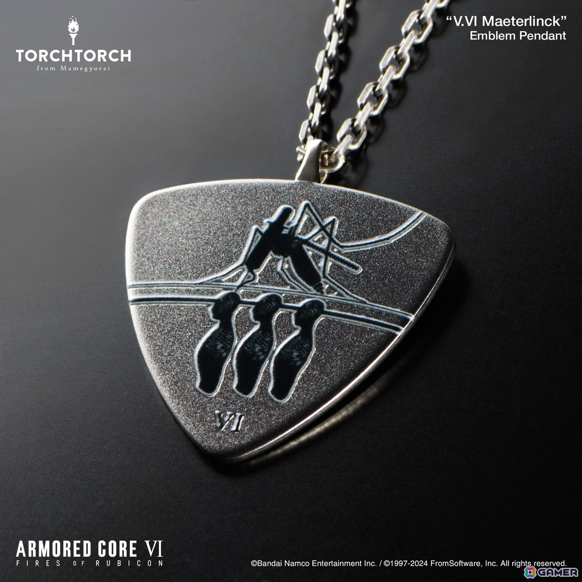 「ARMORED CORE VI FIRES OF RUBICON」とTORCH TORCHのコラボによる“ヴェスパー部隊”メンバー8名のエンブレムペンダントが予約受付スタート！の画像7
