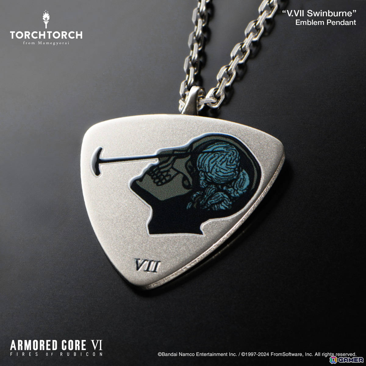「ARMORED CORE VI FIRES OF RUBICON」とTORCH TORCHのコラボによる“ヴェスパー部隊”メンバー8名のエンブレムペンダントが予約受付スタート！の画像8