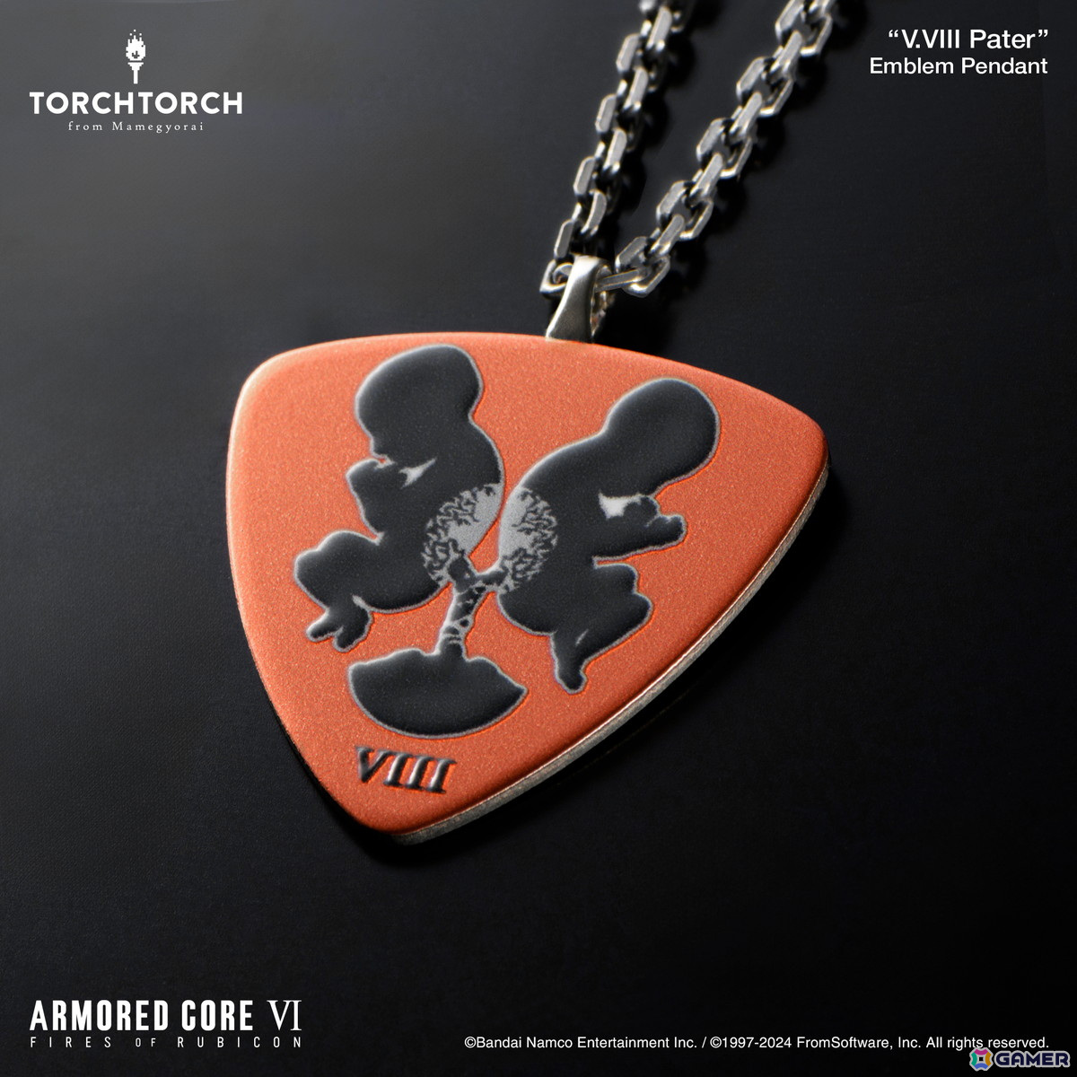 「ARMORED CORE VI FIRES OF RUBICON」とTORCH TORCHのコラボによる“ヴェスパー部隊”メンバー8名のエンブレムペンダントが予約受付スタート！の画像9