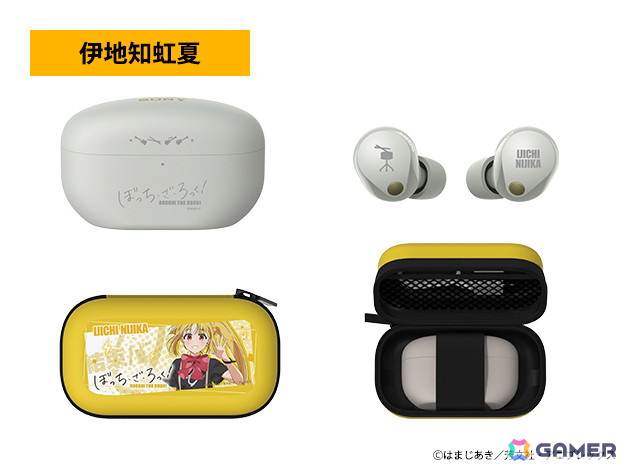 ぼっち・ざ・ろっく！ヘッドホン後藤ひとりモデル スタンド ポーチセット ソニー『ぼっち・ざ・ろっく！』後藤ひとり仕様のオリジナルヘッドホン