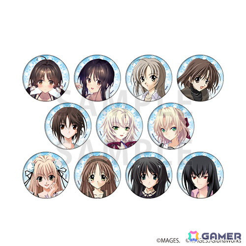 「メモリーズオフ」シリーズPOP UP STOREがゲーマーズにて9月21日より開催！缶バッジやアクキーなど描き下ろしイラストグッズが登場の画像4