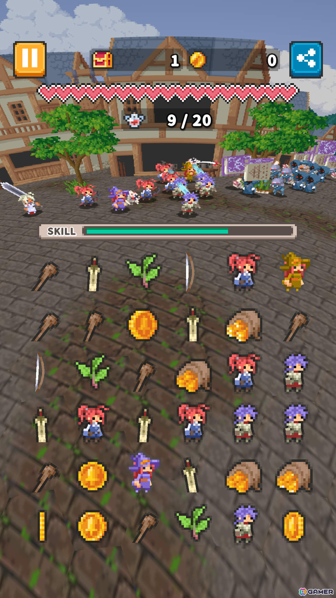 マージパズルで戦うRPG「Merge Match March」が9月26日に配信！事前登録受付も開始の画像6