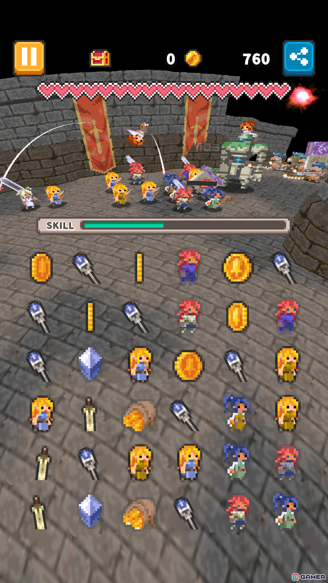 マージパズルで戦うRPG「Merge Match March」が9月26日に配信！事前登録受付も開始の画像7