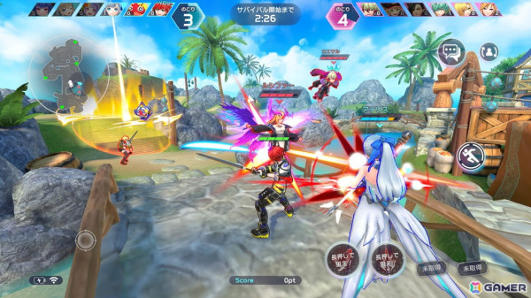 「白猫」や「モンスト」のキャラが集まるチームアクションバトル「フェスティバトル」がサービス開始！の画像3