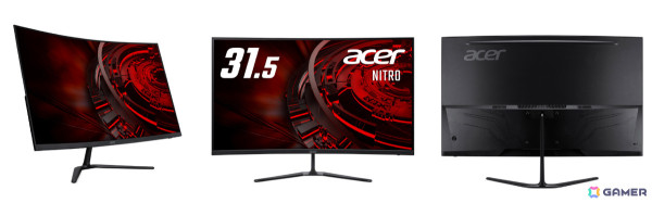 Nitroゲーミングモニターの新機種が登場！高速プレイのフルHD 360Hzから湾曲没入感のUWQHD 100Hzまで5種がラインナップの画像4