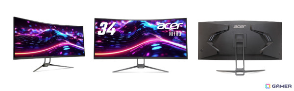Nitroゲーミングモニターの新機種が登場！高速プレイのフルHD 360Hzから湾曲没入感のUWQHD 100Hzまで5種がラインナップの画像5