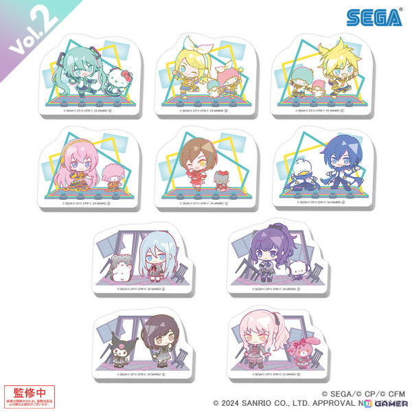 「プロセカ」サンリオキャラクターズとのコラボ第4弾カプセルトイが9月より3ヶ月連続で発売！の画像3