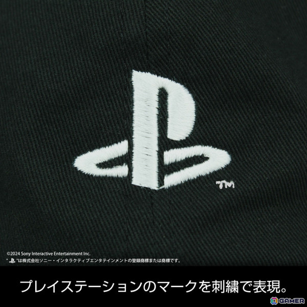 「プレイステーション」デザインのパーカーやTシャツ、キャップなど新グッズ18種が東京ゲームショウ2024にて先行販売!の画像