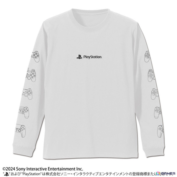 「プレイステーション」デザインのパーカーやTシャツ、キャップなど新グッズ18種が東京ゲームショウ2024にて先行販売!の画像