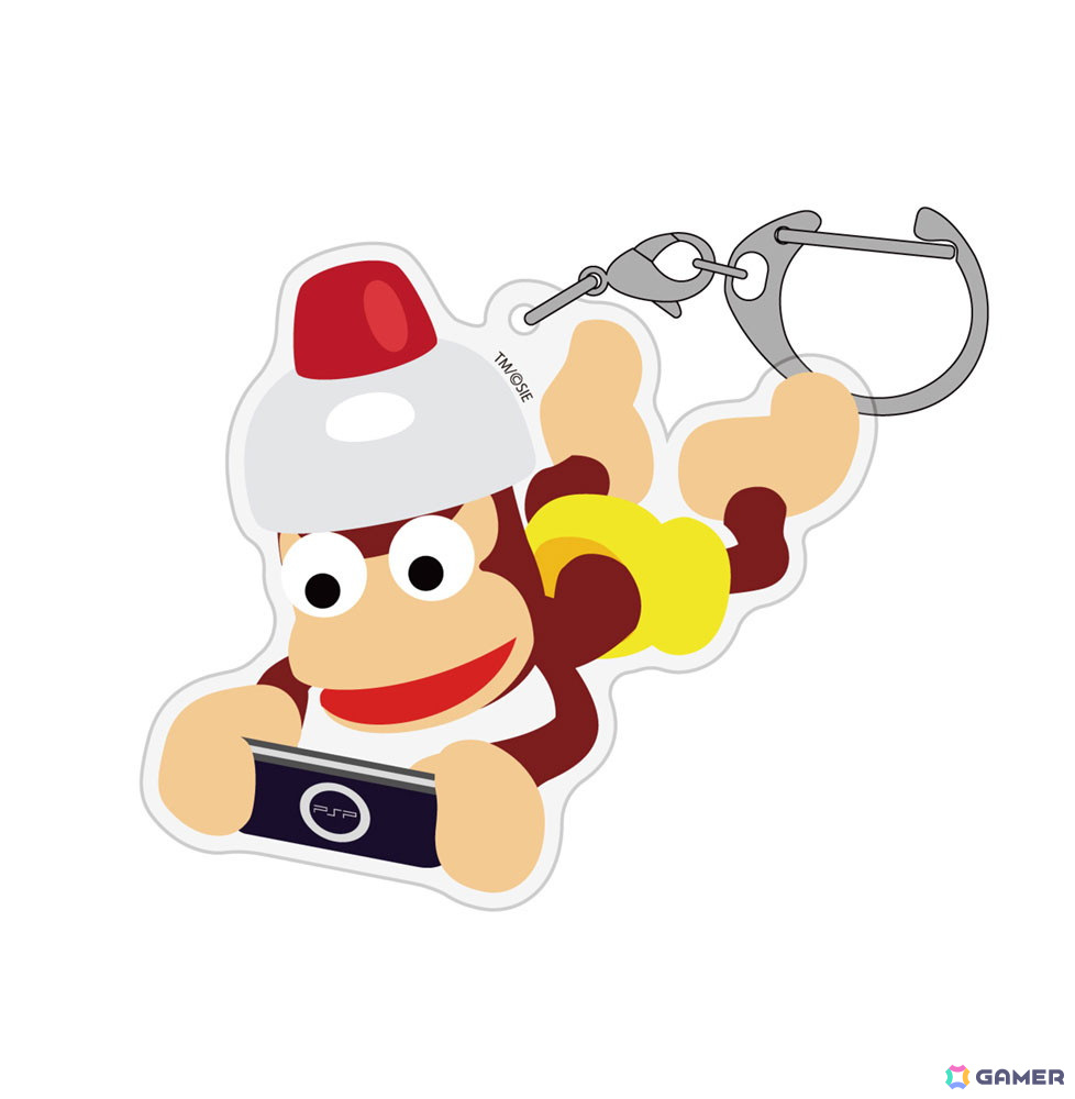 「サルゲッチュ」驚いた顔が大胆にデザインされた「ピポサル SHOCK Tシャツ」やPSPをプレイする姿のアクキーなどが東京ゲームショウ2024で先行販売！の画像