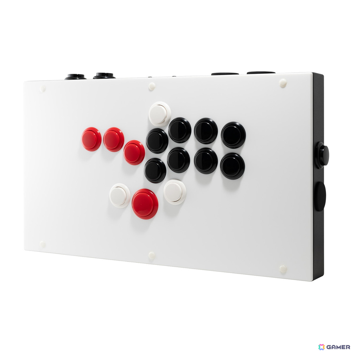 3つのボタンが追加された三和電子製スイッチ搭載のPC用レバーレスアーケードコントローラー「FightBox F10 Ex」が9月12日より国内販売開始！の画像3