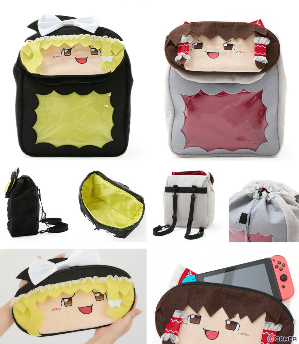 「東方Project」より“ゆっくりぬいバッグ”が登場！顔の部分は取り外してポーチとしても使用可能の画像15