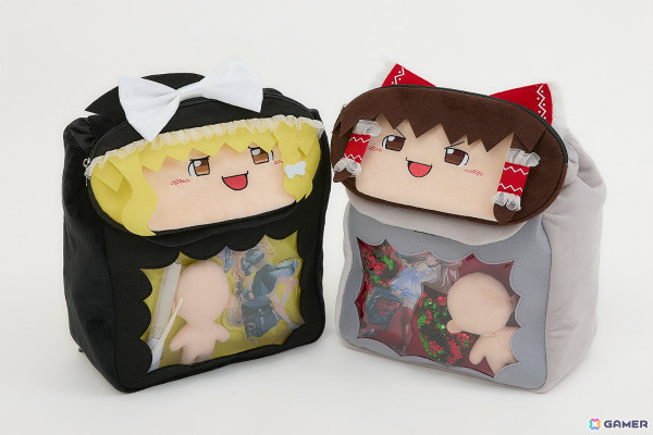 「東方Project」より“ゆっくりぬいバッグ”が登場！顔の部分は取り外してポーチとしても使用可能の画像5