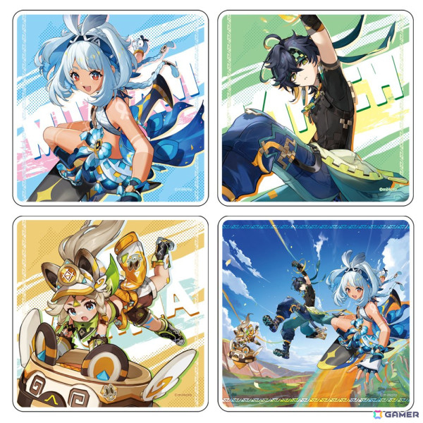 キィニチ ムアラニ カチーナ 原神 七聖召喚 ランダムフォトカード 原神カフェ キィニチ ムアラニ カチーナ 原神 七聖召喚 ランダムフォト