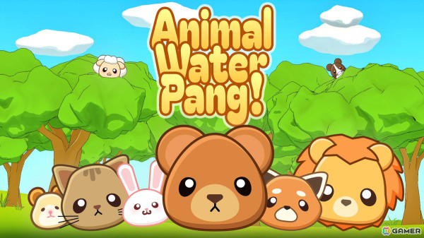 マージパズルゲーム「アニマルウォーターパン！」がSwitch/Steamで配信！動物のぬいぐるみを合体させてハイスコアを目指そうの画像1