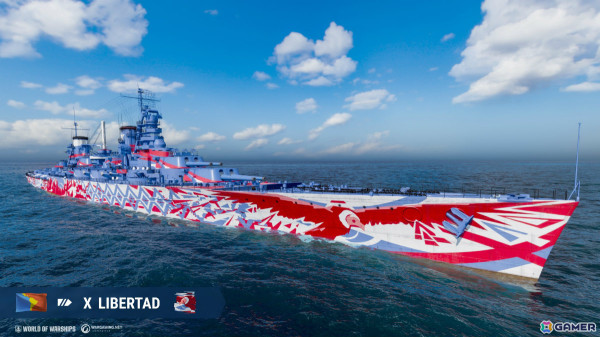 「World of Warships」9周年を記念して新たな港「Planeta Aquatica （水の惑星）」が登場！Libertadなどパンアメリカ戦艦のアーリーアクセスもの画像13