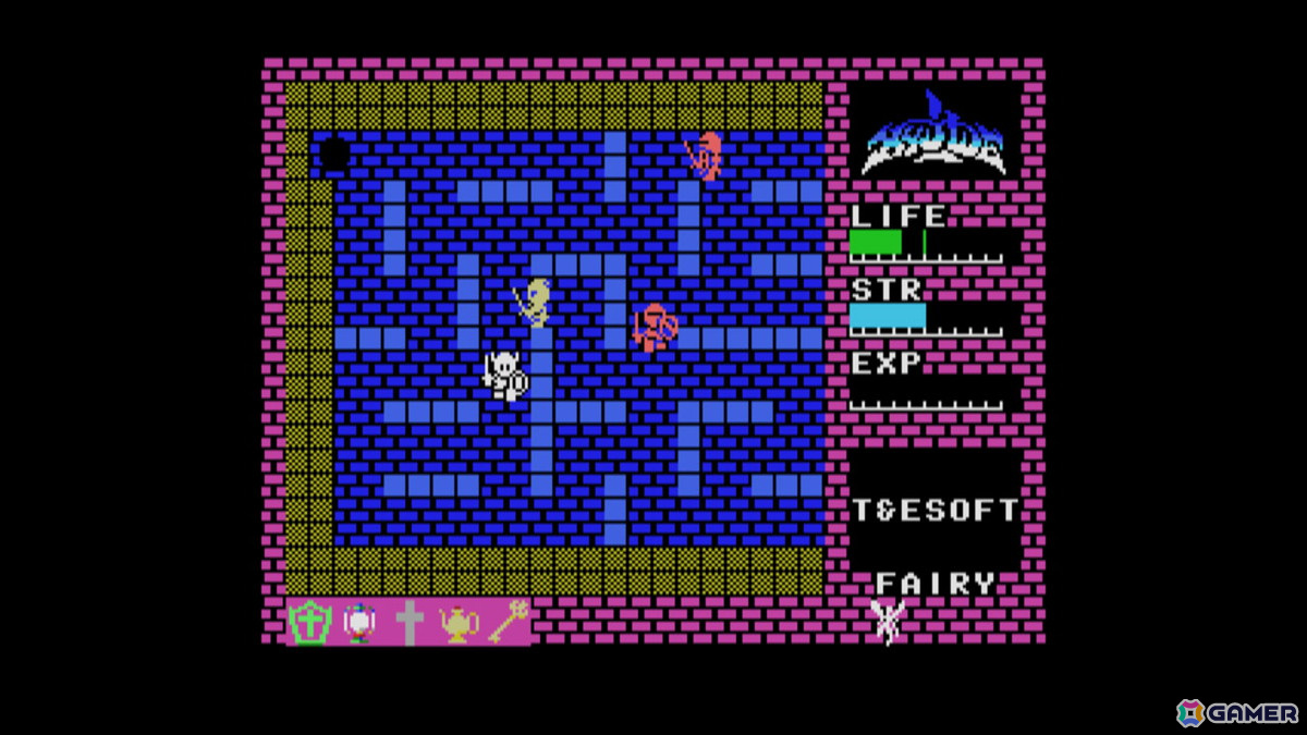 「EGGコンソール ハイドライド MSX」がSwitchで配信！パスワードによるセーブ機能などPC-8801版とは異なるシステムを採用の画像3