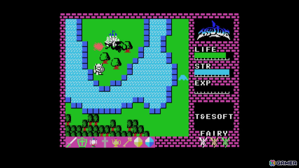 「EGGコンソール ハイドライド MSX」がSwitchで配信！パスワードによるセーブ機能などPC-8801版とは異なるシステムを採用の画像5