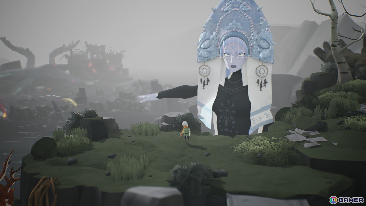 スラヴ神話風世界を旅するエモーショナルアドベンチャーゲーム「Selfloss」がSteamで配信!愛する者を失った人々を癒す儀式の旅の画像