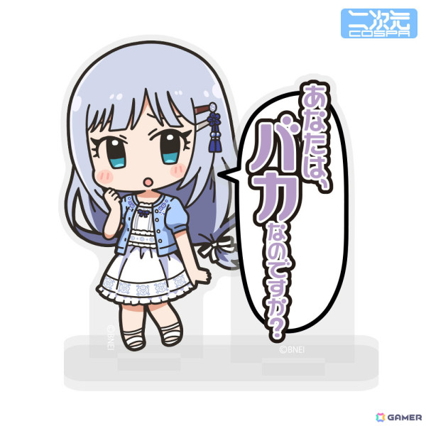 「アイドルマスター ミリオンライブ！」11thLIVEに向けた新グッズが登場！印象的なセリフがデザインされたアクスタや百合子のフルグラフィックTシャツなどの画像8