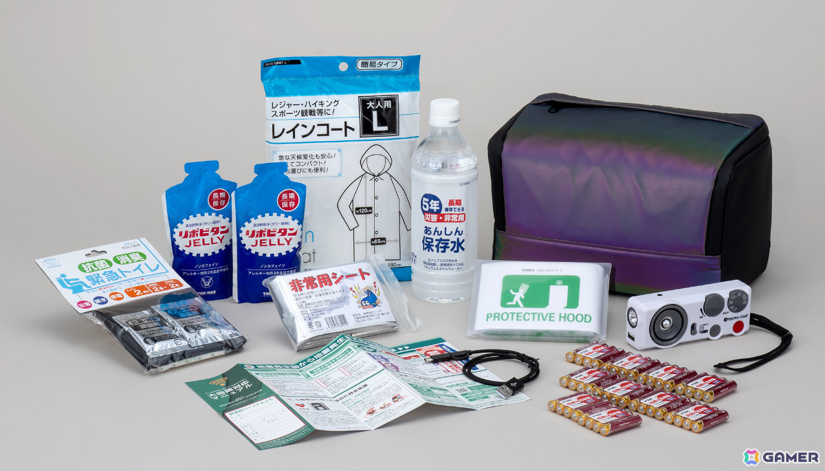 ゲーミングチェアの脚部に装着する「ゲーミング防災バッグ」が発表！防災グッズの置き場所問題を解決の画像11