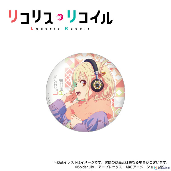 リコリス・リコイル　ヘッドホン 🥀TVアニメ「リコリス・リコイル」新規描き下ろしワイヤレスヘッドホン