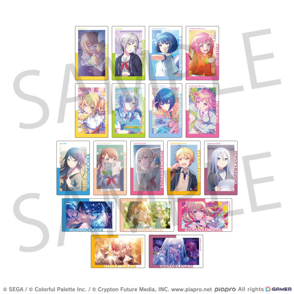 「プロセカ」より「ePick card series vol.17／vol.18」「アクリルバナーバッジコレクション vol.13」の予約受付がスタート！の画像15