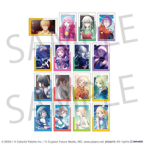 「プロセカ」より「ePick card series vol.17／vol.18」「アクリルバナーバッジコレクション vol.13」の予約受付がスタート！の画像3
