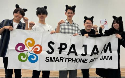 アプリクリエイター競技会「SPAJAM2024」第3回予選大会は「くびねっこ」を開発した「moon」が最優秀賞に！ARカメラを使った姿勢改善アプリを開発