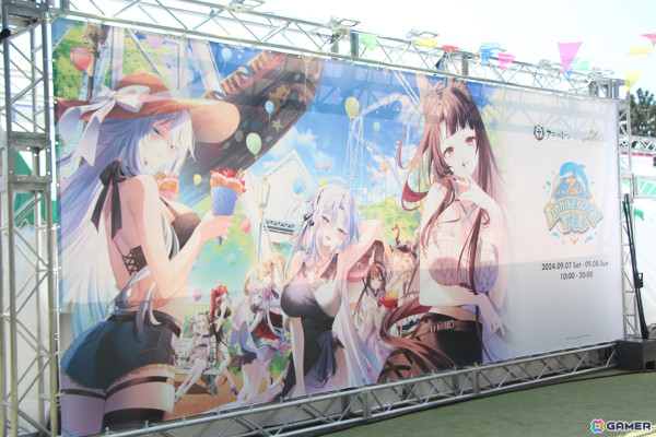 「アズールレーン 7th Anniversary Fes.」会場レポート！8種類のアトラクションやコラボ展示、巨大饅頭が指揮官たちをお出迎え！の画像2