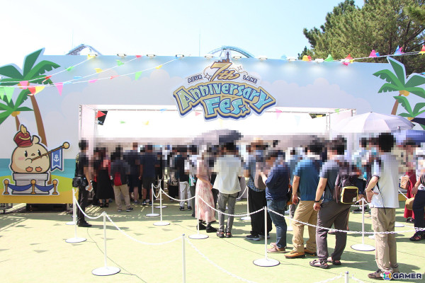 「アズールレーン 7th Anniversary Fes.」会場レポート！8種類のアトラクションやコラボ展示、巨大饅頭が指揮官たちをお出迎え！の画像3