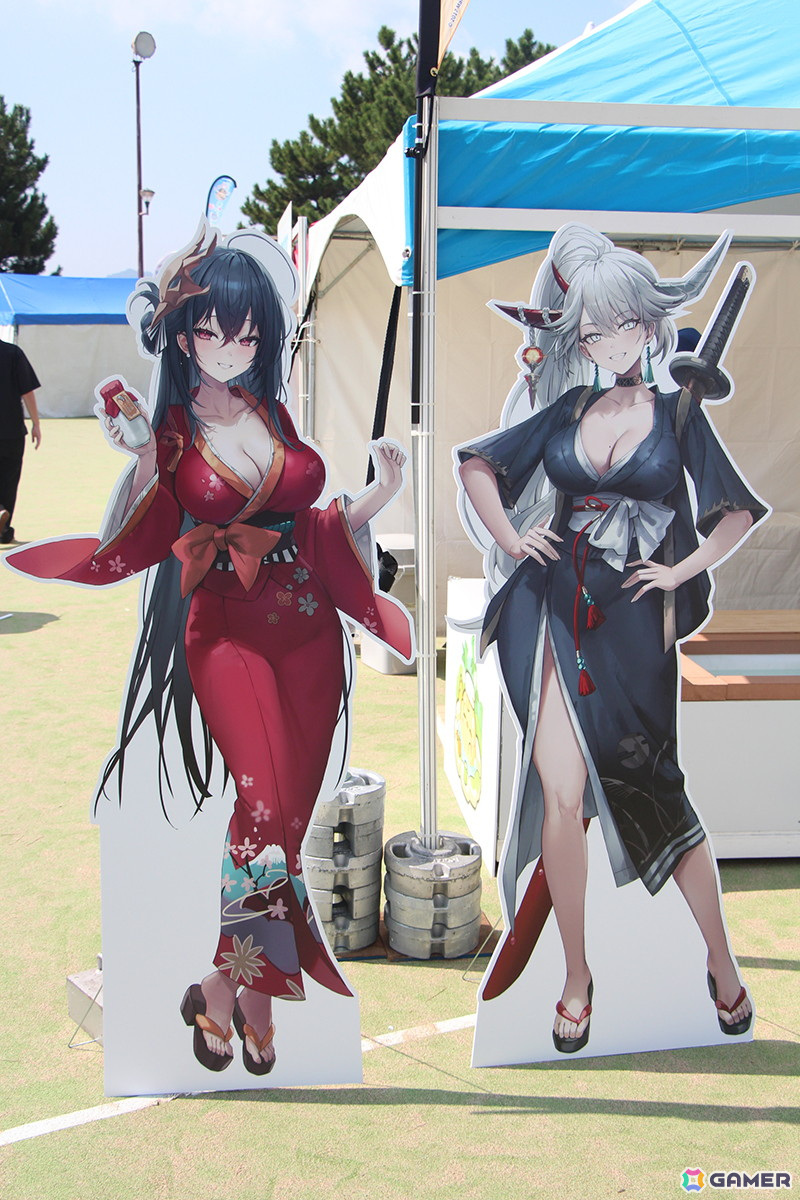「アズールレーン 7th Anniversary Fes.」会場レポート！8種類のアトラクションやコラボ展示、巨大饅頭が指揮官たちをお出迎え！の画像50