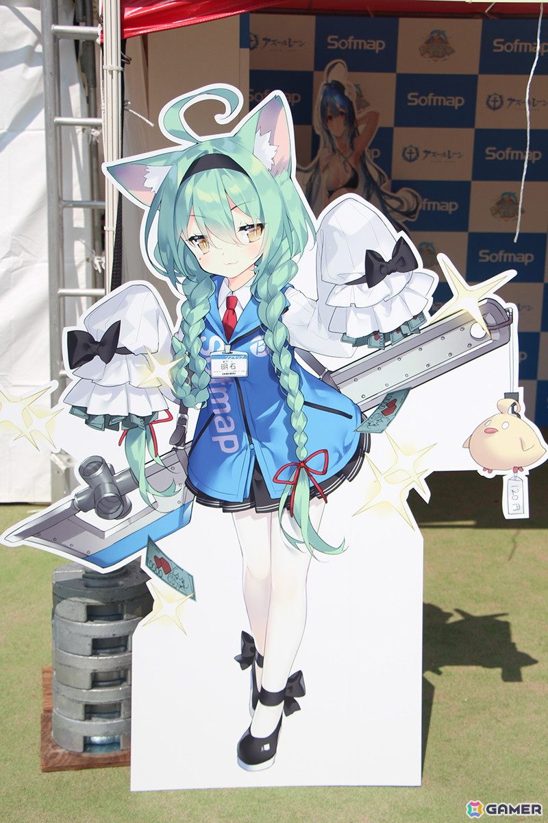 「アズールレーン 7th Anniversary Fes.」会場レポート！8種類のアトラクションやコラボ展示、巨大饅頭が指揮官たちをお出迎え！の画像51