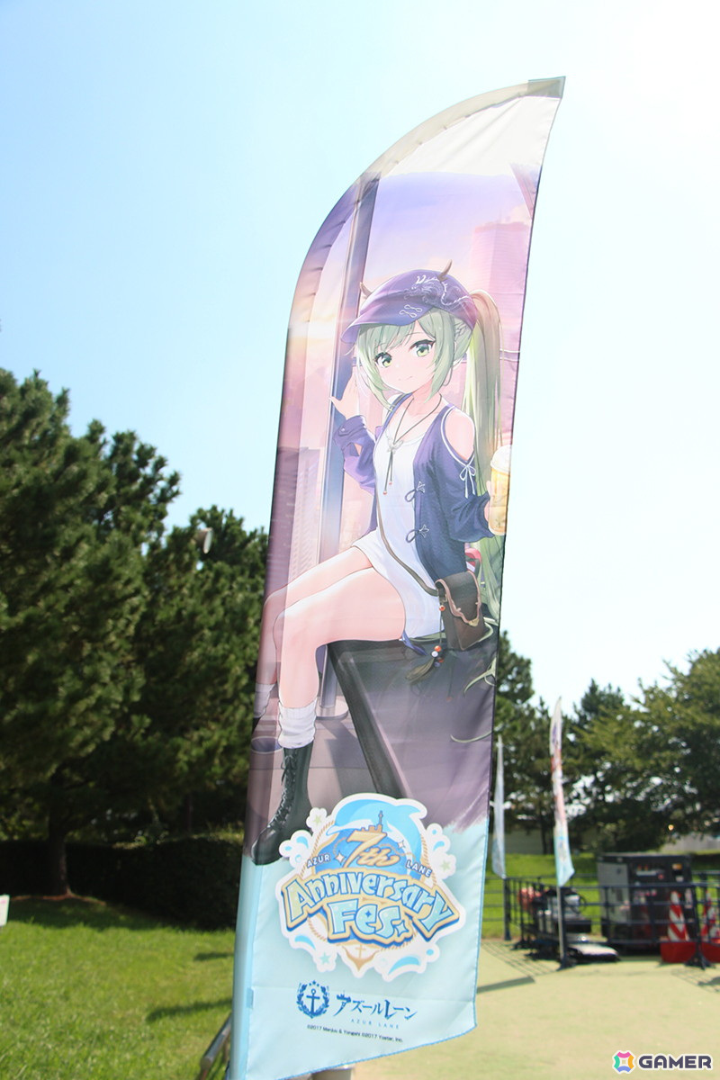 「アズールレーン 7th Anniversary Fes.」会場レポート！8種類のアトラクションやコラボ展示、巨大饅頭が指揮官たちをお出迎え！の画像67