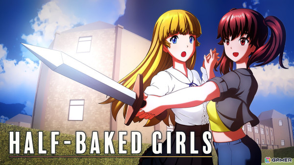 二人の少女が呪われた館を探索するRPG「HALF-BAKED GIRLS」がSteamで10月1日に配信！体験版が配信中の画像1