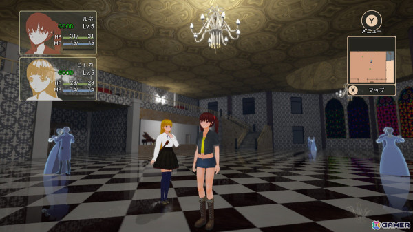 二人の少女が呪われた館を探索するRPG「HALF-BAKED GIRLS」がSteamで10月1日に配信！体験版が配信中の画像8