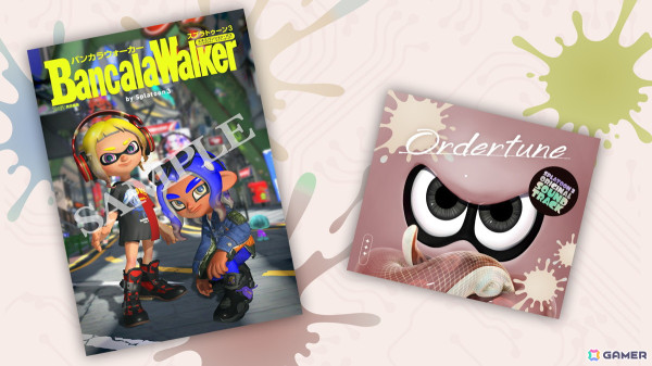「スプラトゥーン3」のアートブック「バンカラウォーカー」第2弾とサントラCD「Splatoon3 ORIGINAL SOUNDTRACK -Ordertune-」が12月11日に発売！の画像1