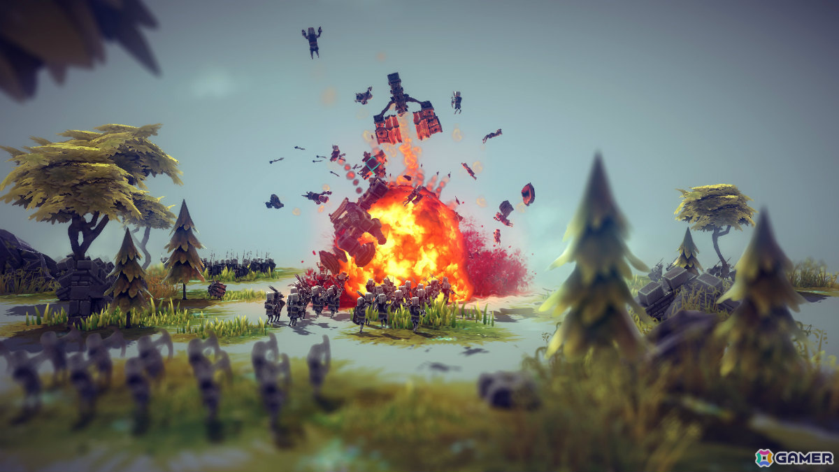 自分だけの最強マシンを作るビルド＆シミュレーション「Besiege - ビシージ -」のPS5/PS4/Switch版が12月12日に発売！の画像2
