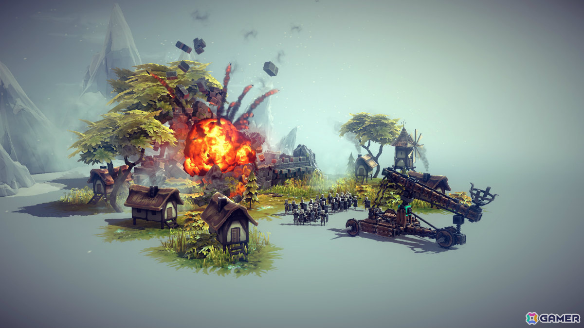自分だけの最強マシンを作るビルド＆シミュレーション「Besiege - ビシージ -」のPS5/PS4/Switch版が12月12日に発売！の画像7