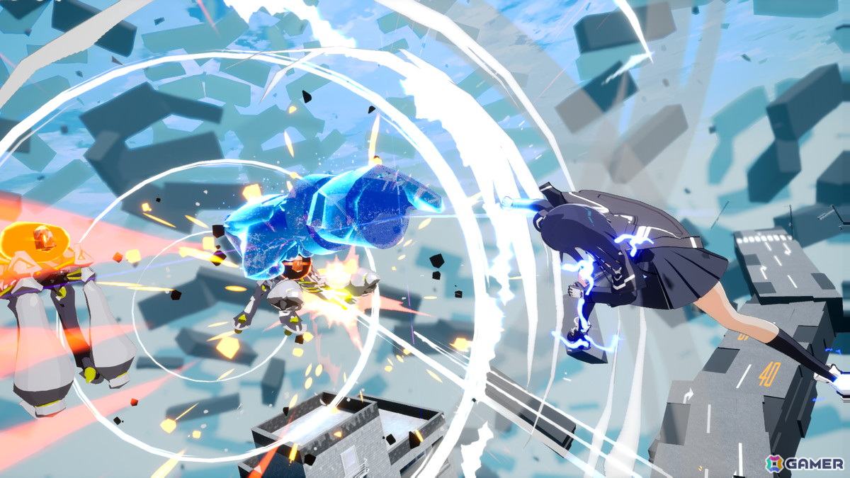 Wazen K氏が開発するアニメスタイル爽快ヒーローアクションゲーム「マイトレイア」がSteamで2025年にリリース！の画像3