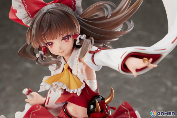 「東方Project」より「永遠の巫女 博麗霊夢」1/6スケールフィギュアが登場！豊富な差し替えパーツや原画タペストリーなどが付いた豪華版もの画像10
