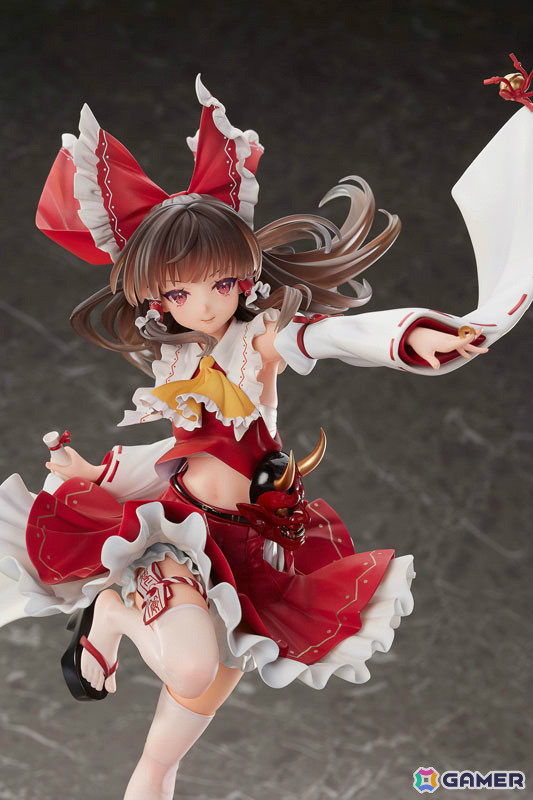 「東方Project」より「永遠の巫女 博麗霊夢」1/6スケールフィギュアが登場！豊富な差し替えパーツや原画タペストリーなどが付いた豪華版もの画像11
