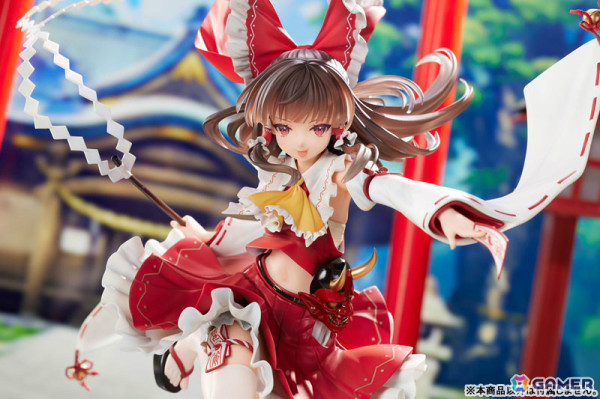 「東方Project」より「永遠の巫女 博麗霊夢」1/6スケールフィギュアが登場！豊富な差し替えパーツや原画タペストリーなどが付いた豪華版もの画像13